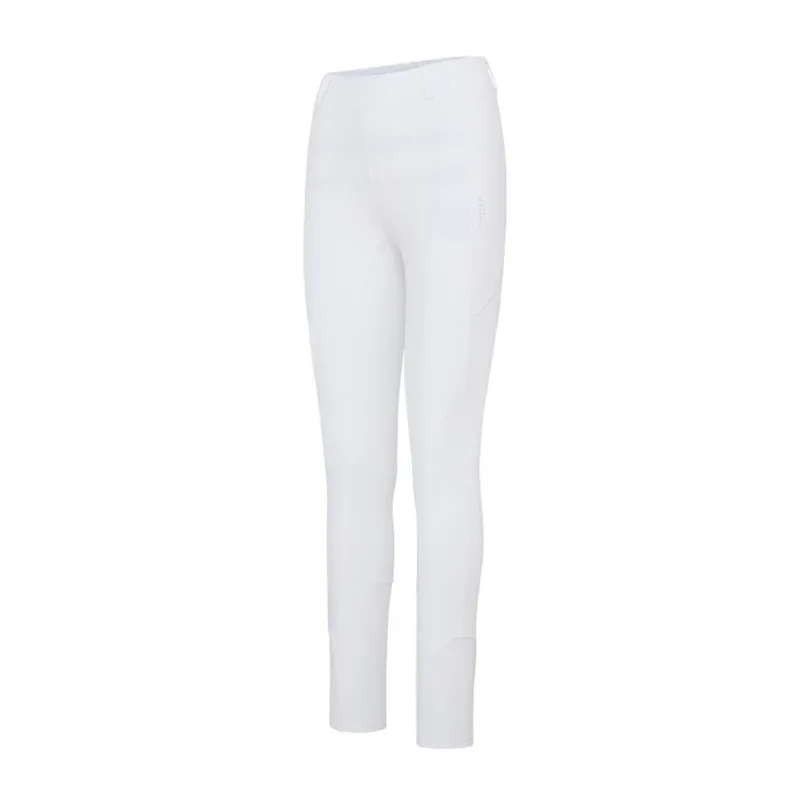 Cameo Junior ThermoDry Riding Tights - White