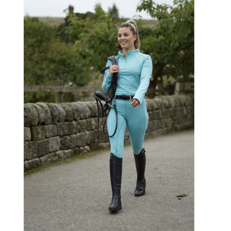 Cameo Ladies Thermo Tights - Cornflower-2