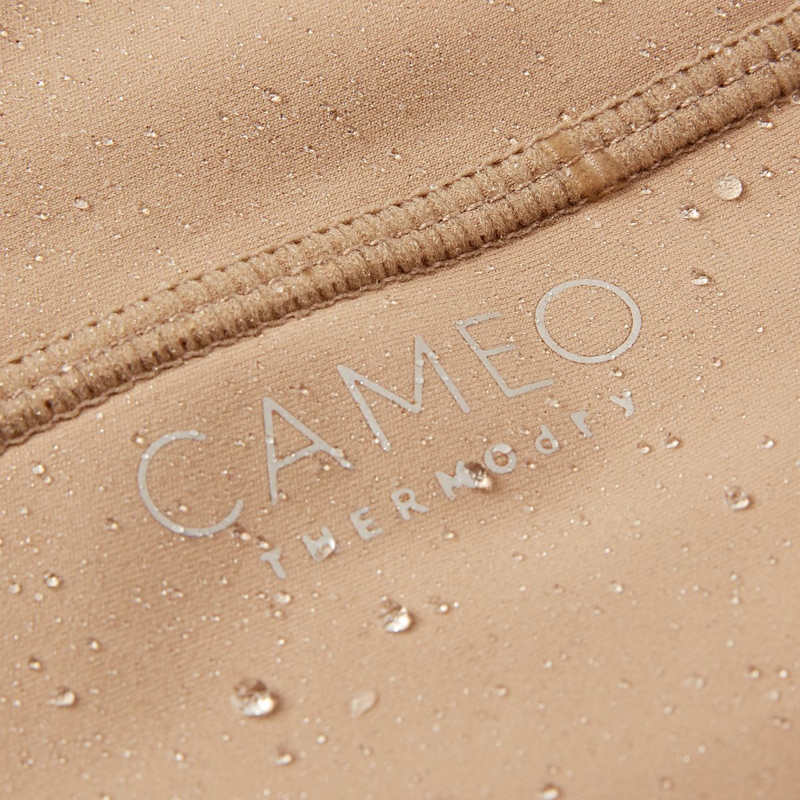 Cameo Ladies ThermoDry Riding Tights - Beige-1