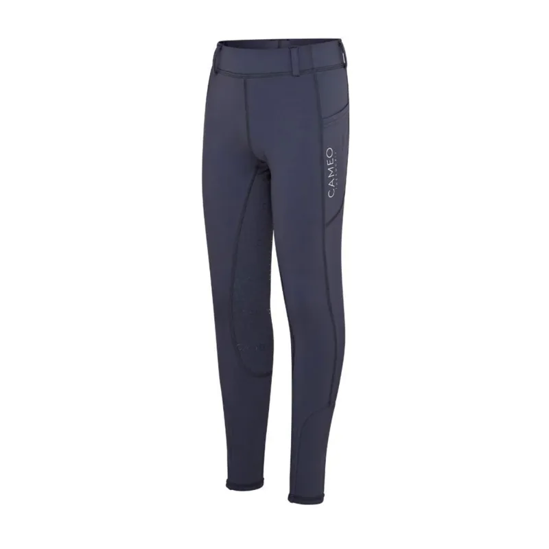 Cameo Ladies ThermoDry Riding Tights - Navy