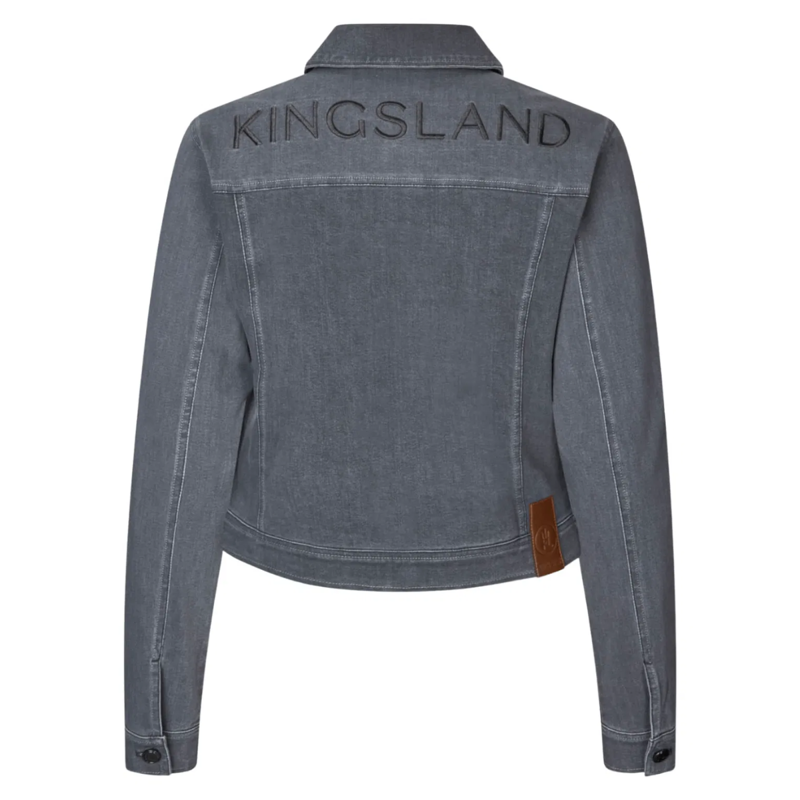 Kingsland KLKayce Ladies Denim Jacket - Denim Gray-1