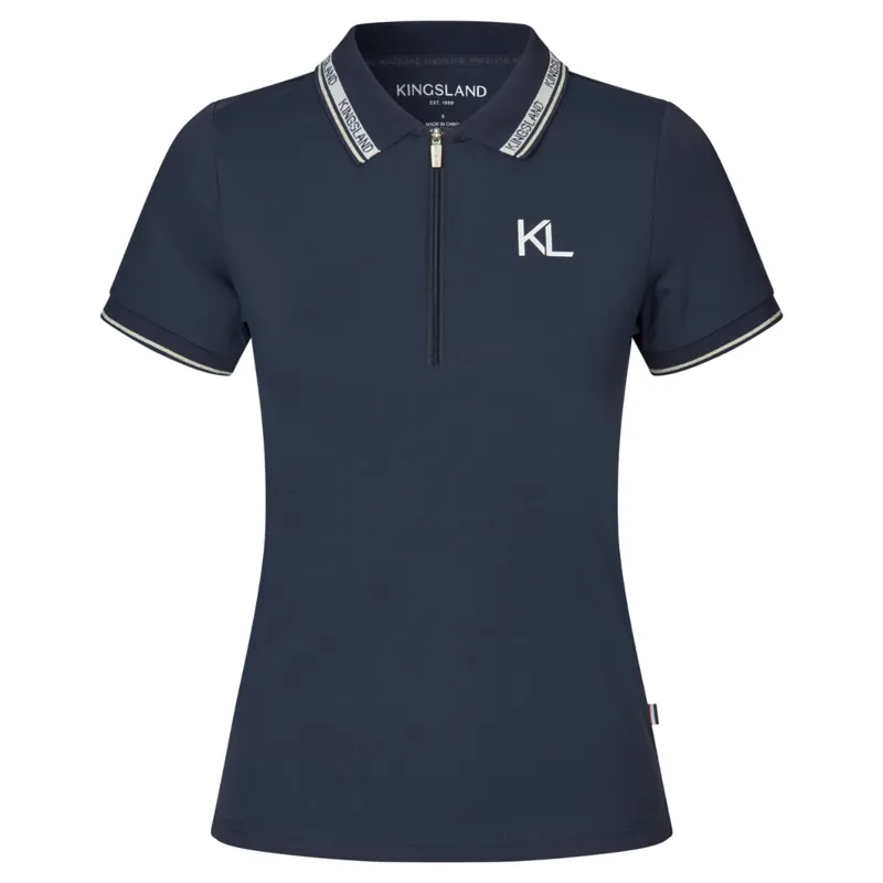 Kingsland KLNaira Ladies Pique Polo Shirt - Navy