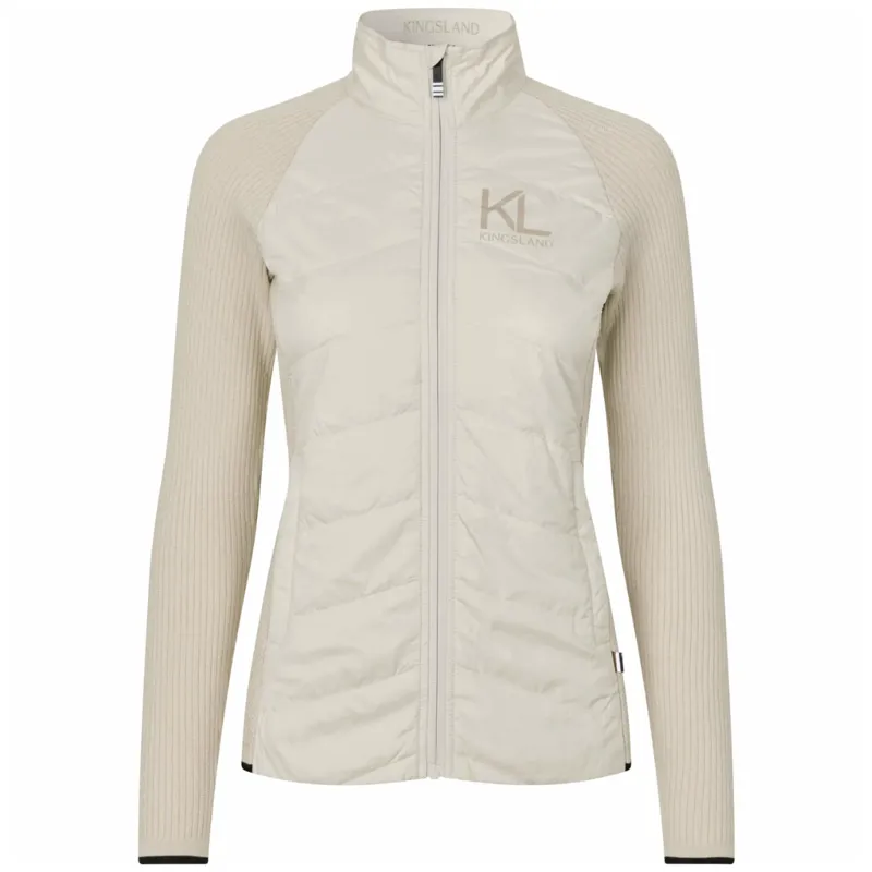 Kingsland KLNaya Ladies Hybrid Riding Jacket - Beige Rainy Day