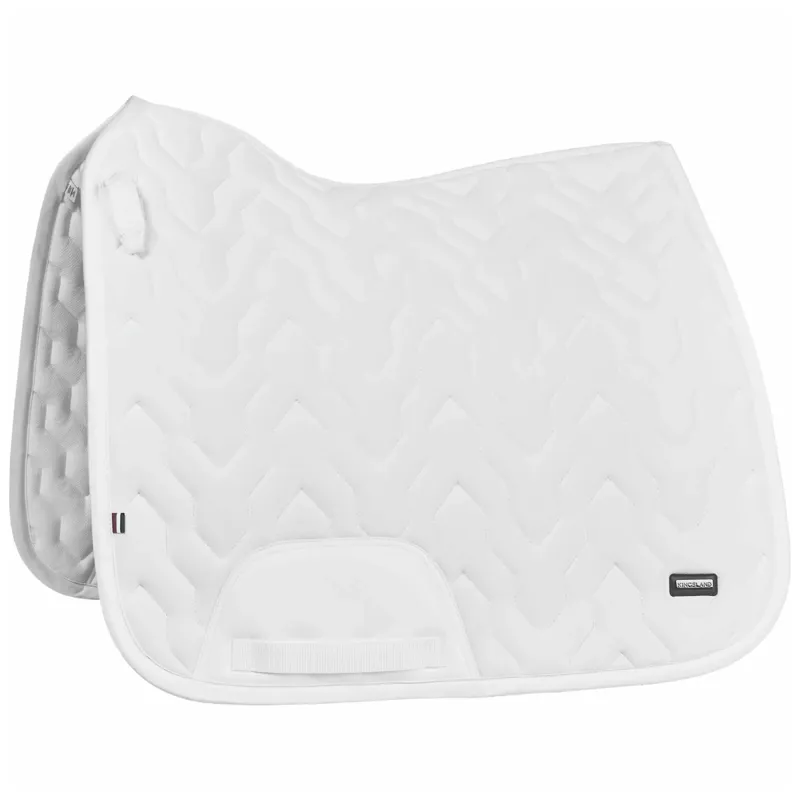 Kingsland KLNelly Cooling Dressage Saddlepad - White