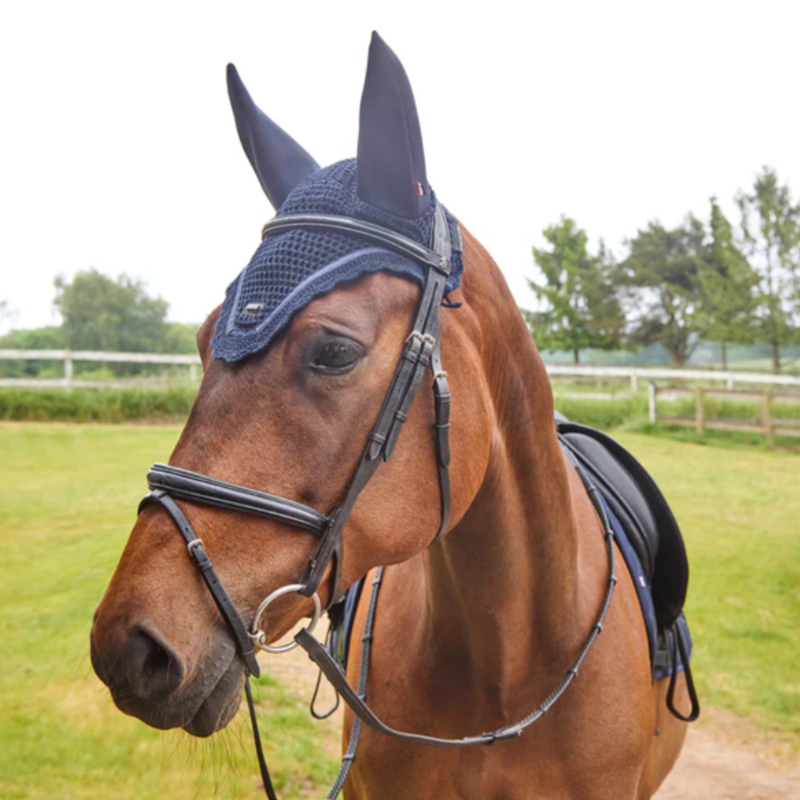 Kingsland KLNelly Crochet Fly Veil - Navy-1