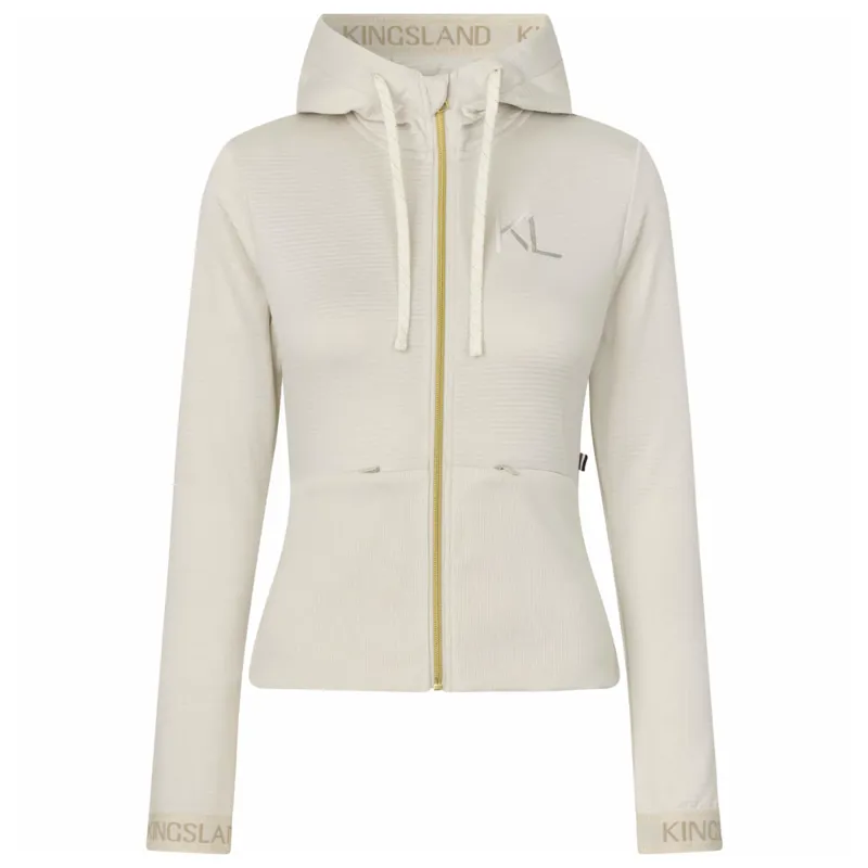 Kingsland KLNena Ladies Fleece Jacket - Beige Rainy Day