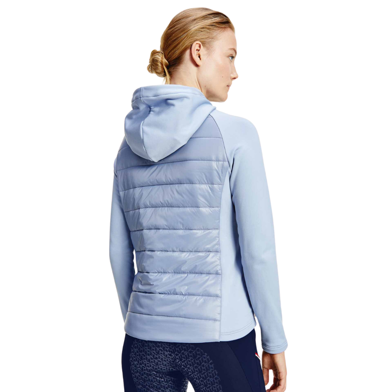 Tommy Hilfiger Women's Hooded Bodywarmer Jacket - Moonstone-1