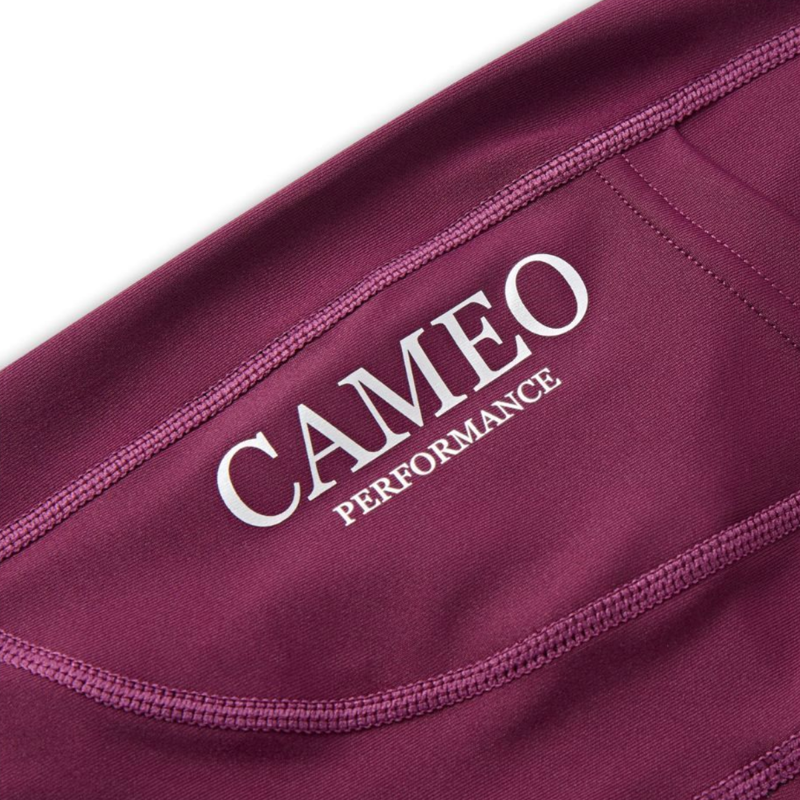 Cameo Junior Performance Riding Tights - Purple-2