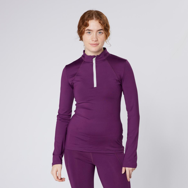 Cameo Ladies Core Collection Base Layer - Aubergine-1
