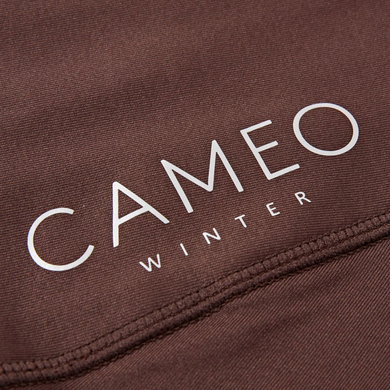 Cameo Ladies Winter Riding Tights - Brown-1