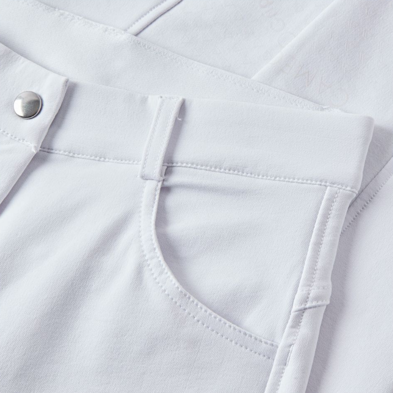 Cameo Ladies Competition Breeches - White-1