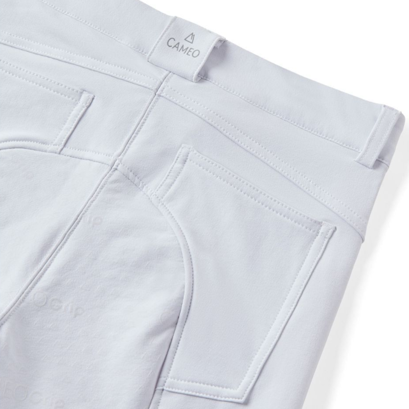 Cameo Ladies Competition Breeches - White-2