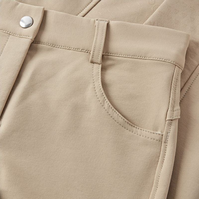 Cameo Ladies Competition Breeches - Beige-1