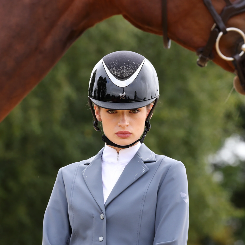 Shires Karben Ariel Ellipse SP Riding Hat - Black-6
