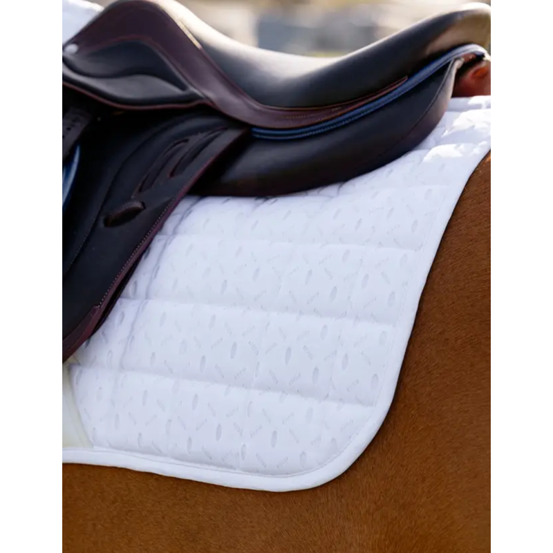 LeMieux 3D Mesh Self-Cool Eurojump Square - White-2