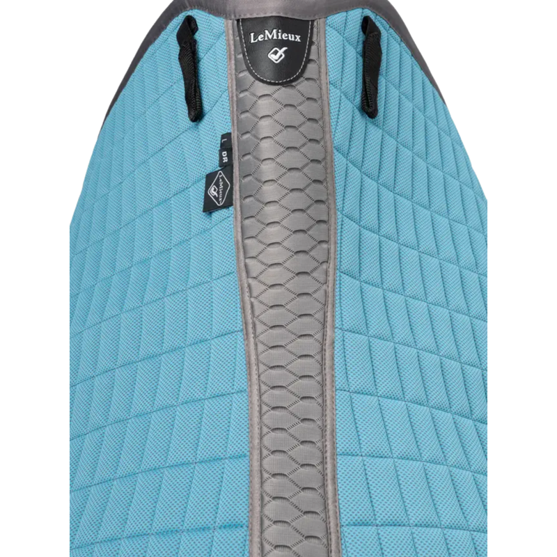 LeMieux Self-Cool Dressage Square - Cool Blue-3