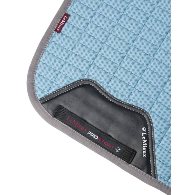 LeMieux Self-Cool Dressage Square - Cool Blue-4