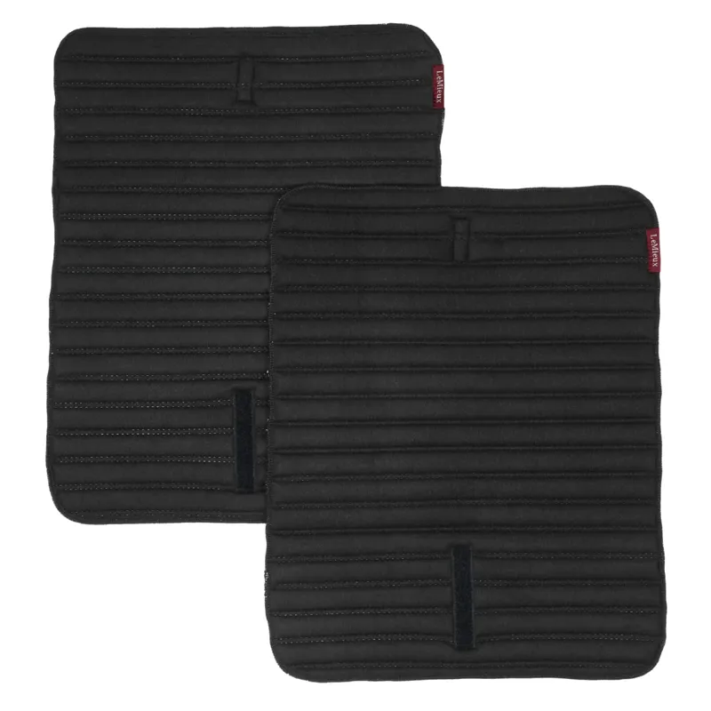 LeMieux Memory Foam Bandage Pads - Black