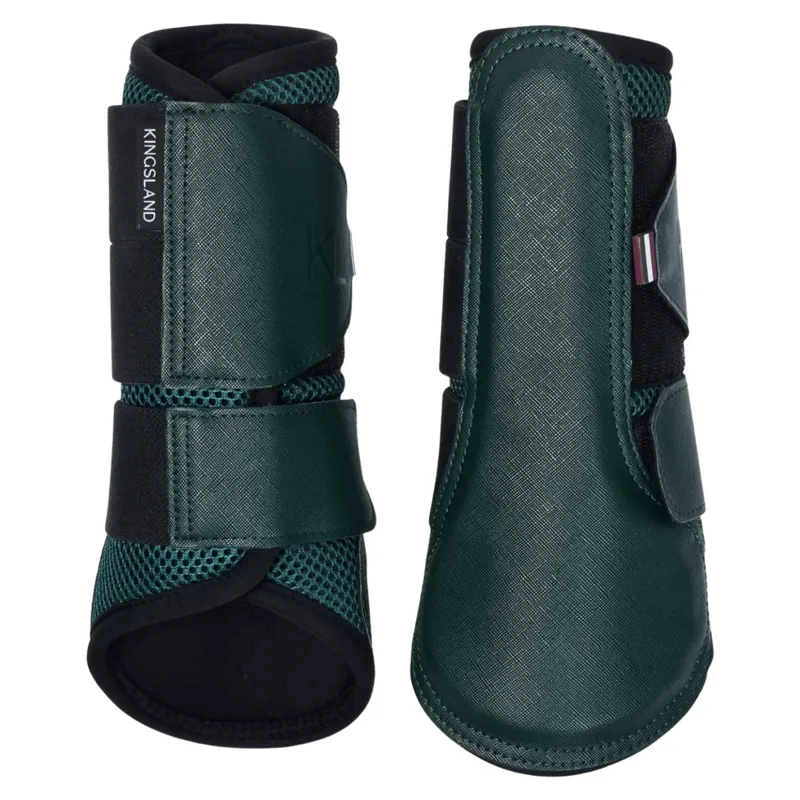 Kingsland KLNora Mesh Protection Boots - Green June Bug