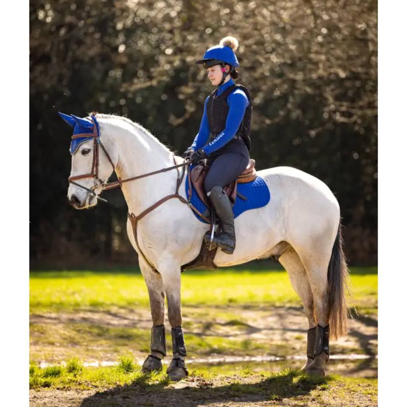 LeMieux Cotton GP Square - Benetton Blue-1