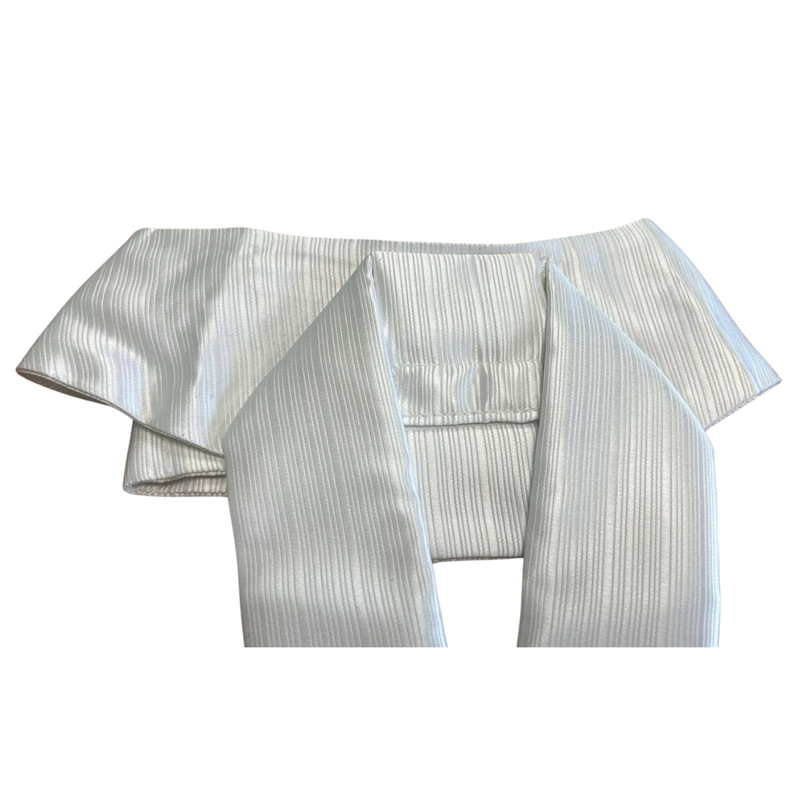 Kingsland Woven Stock Tie - White-1