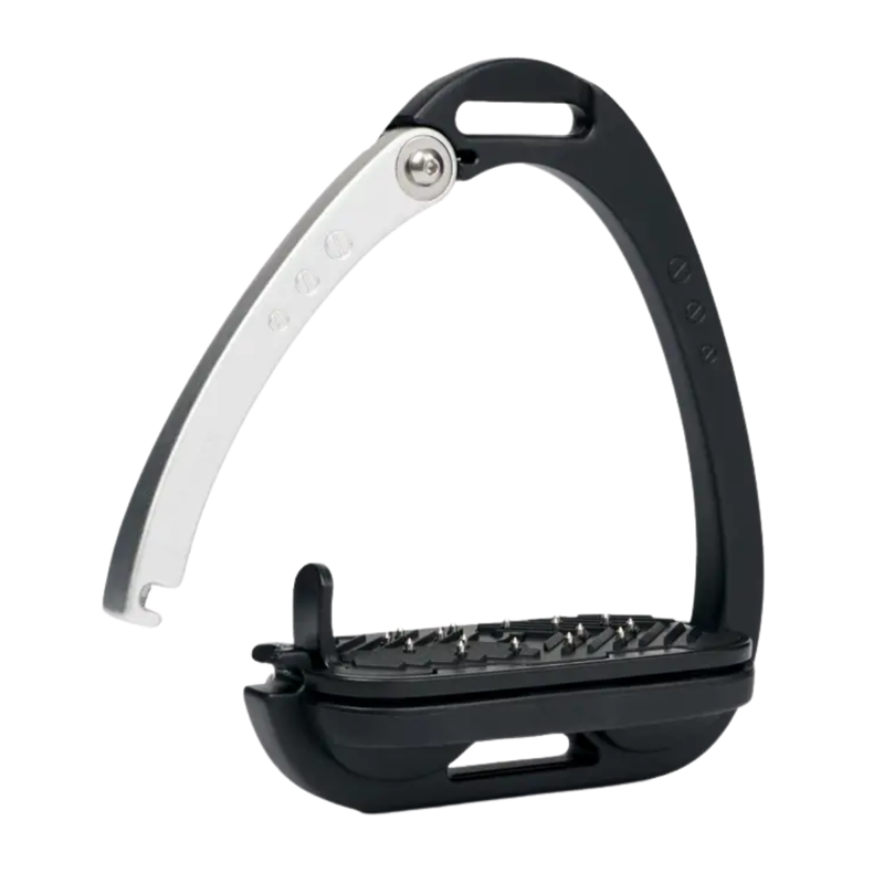 LeMieux Vector Control Stirrup - Black/Aluminium-1