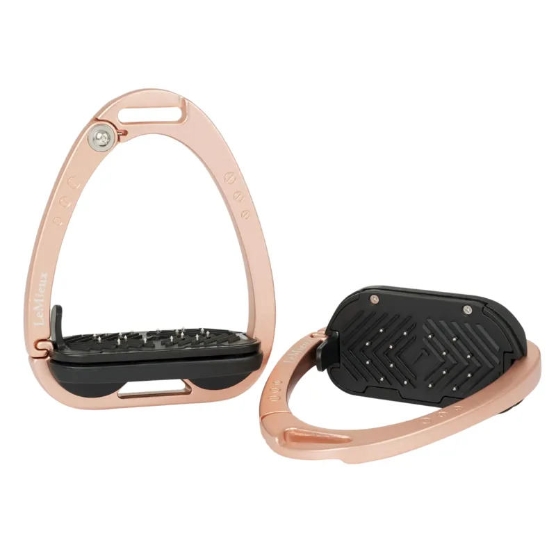 LeMieux Vector Control Stirrup - Rose Gold