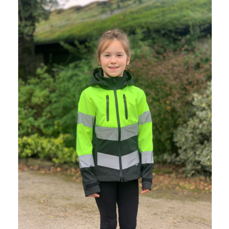 Cameo Junior Hi Viz Jacket - Yellow-2