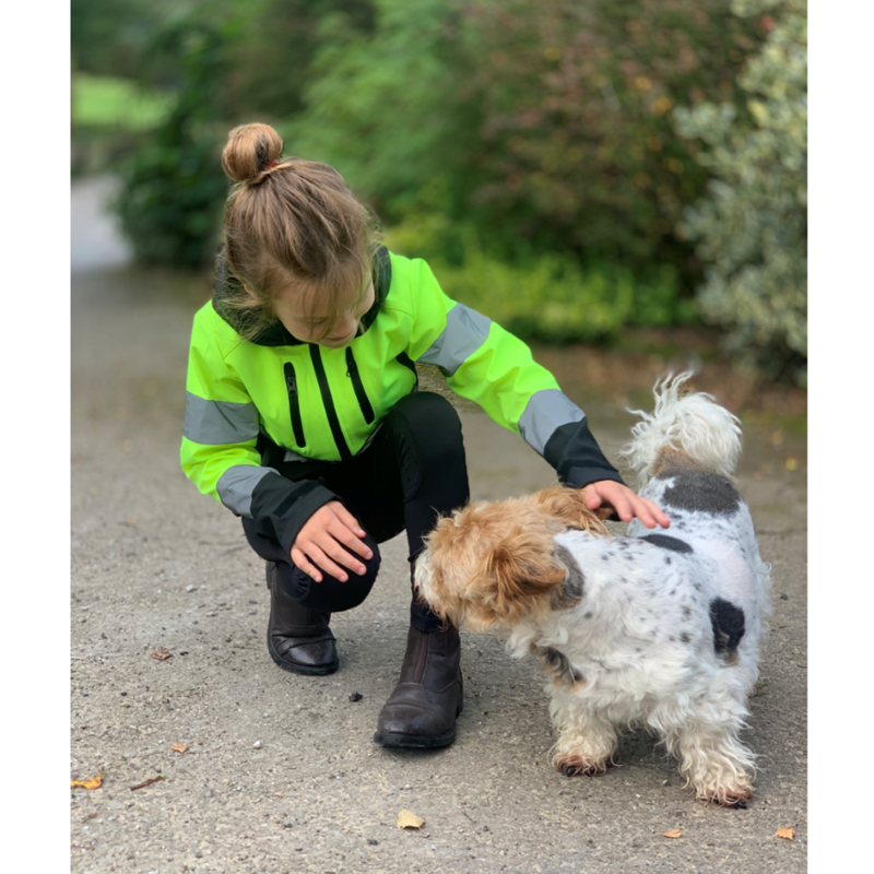 Cameo Junior Hi Viz Jacket - Yellow-3