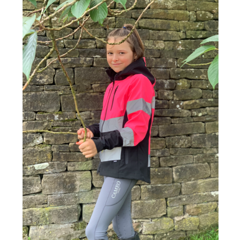 Cameo Junior Hi Viz Jacket - Pink-2