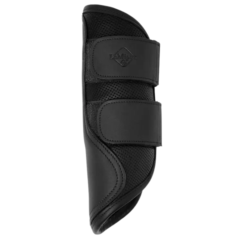 LeMieux Capella Leather Brushing Boots - Black-3