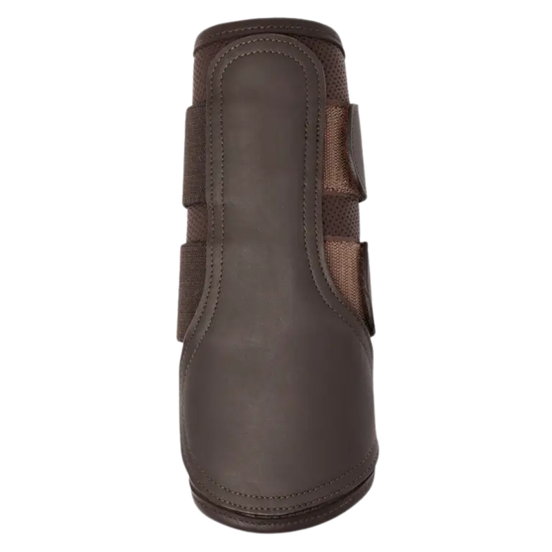 LeMieux Capella Leather Brushing Boots - Brown-1