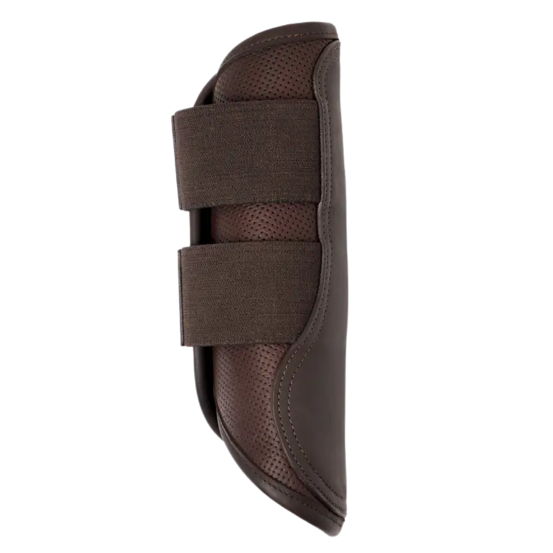 LeMieux Capella Leather Brushing Boots - Brown-3