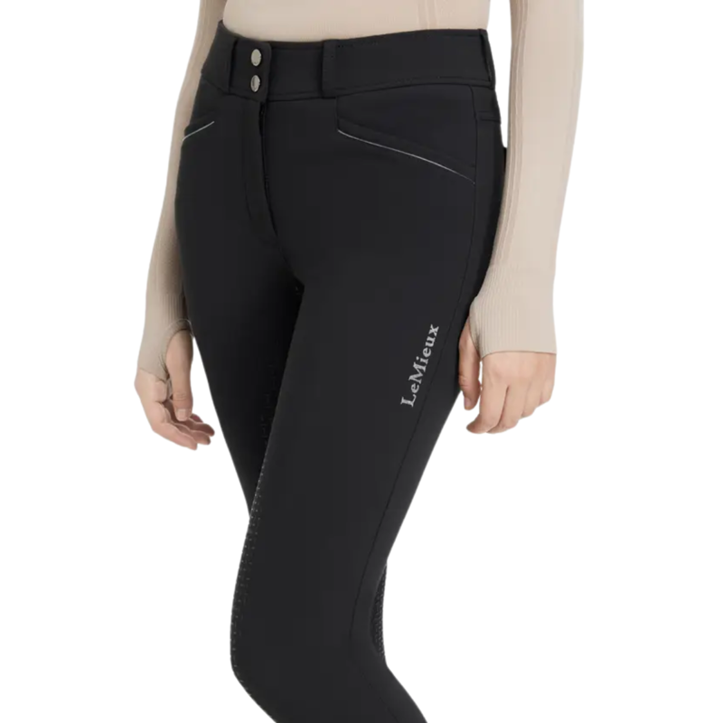 LeMieux Freya Pro Breeches - Black-2