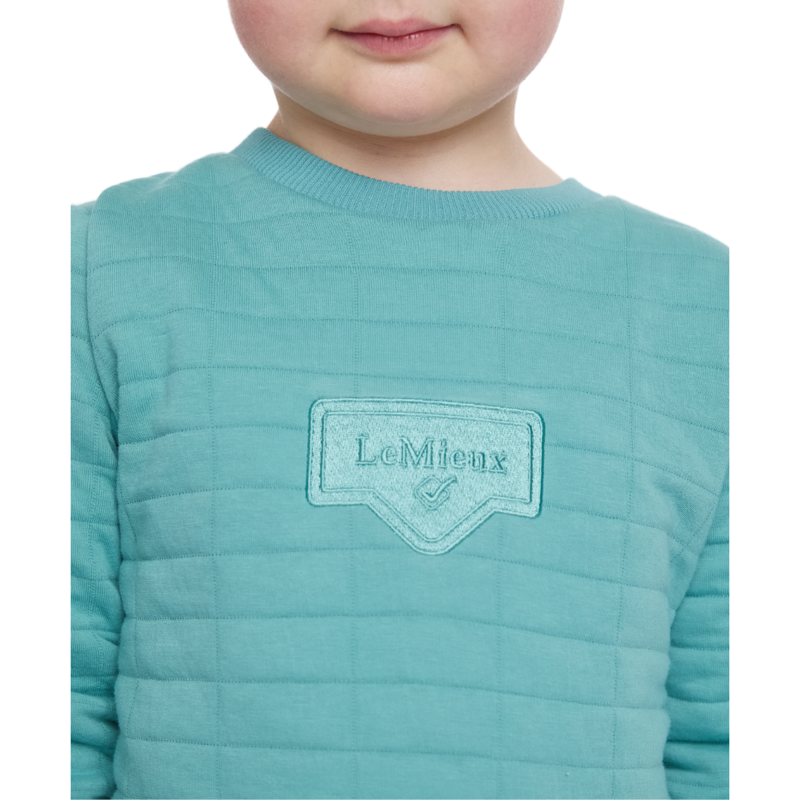 LeMieux Mini Cici Crew - Lagoon-2