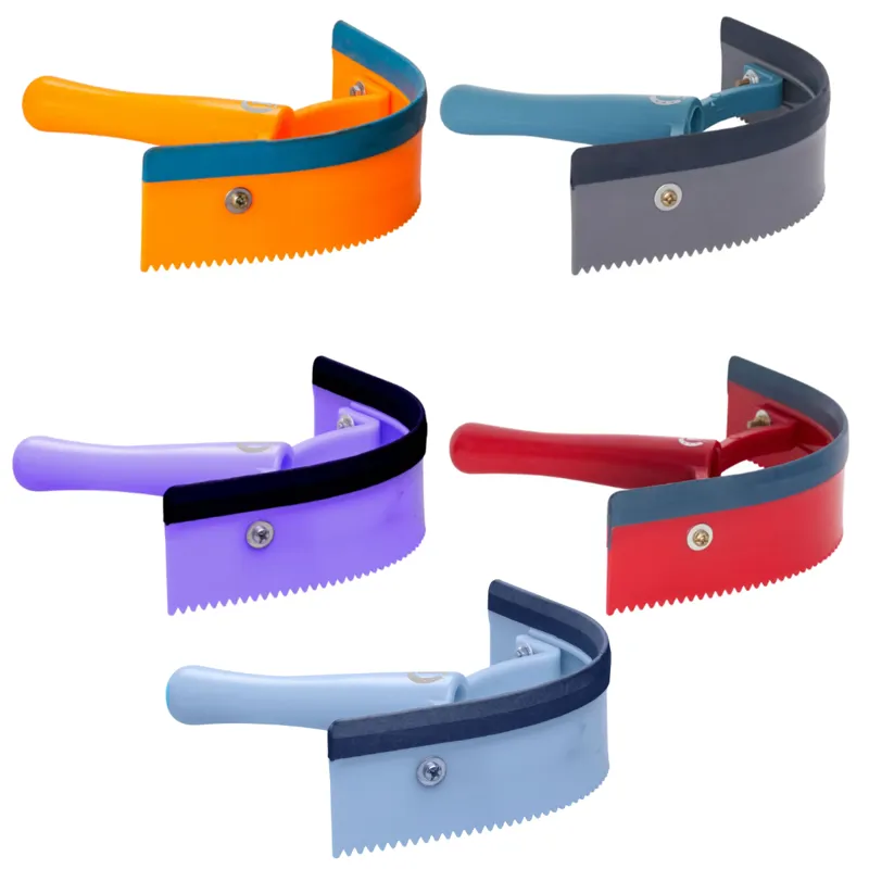 Imperial Riding Half Round Sweat Scraper Plastic Black