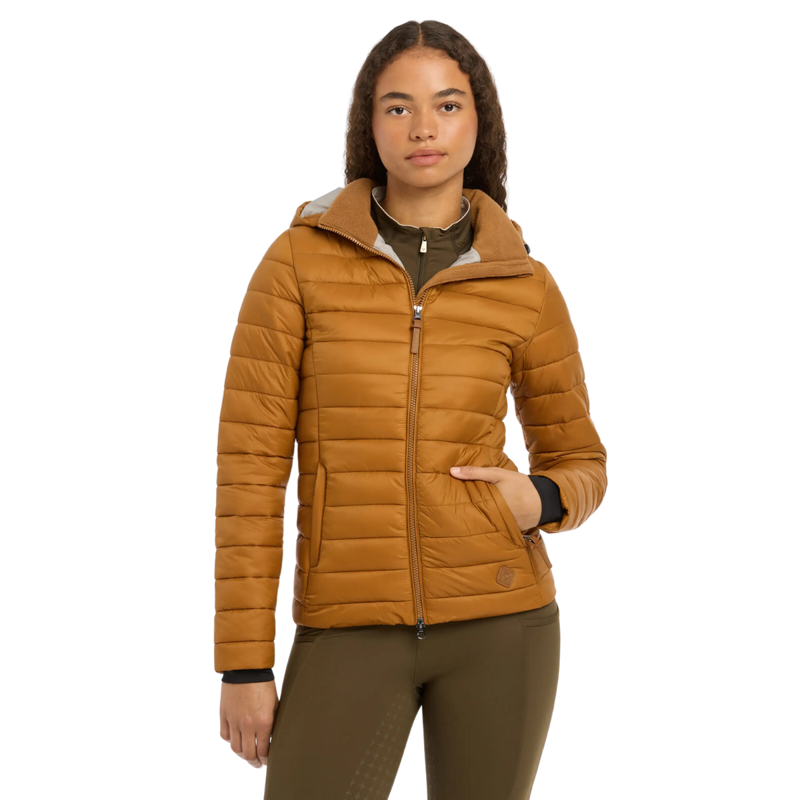 LeMieux Tilly Hooded Puffer Jacket - Ginger