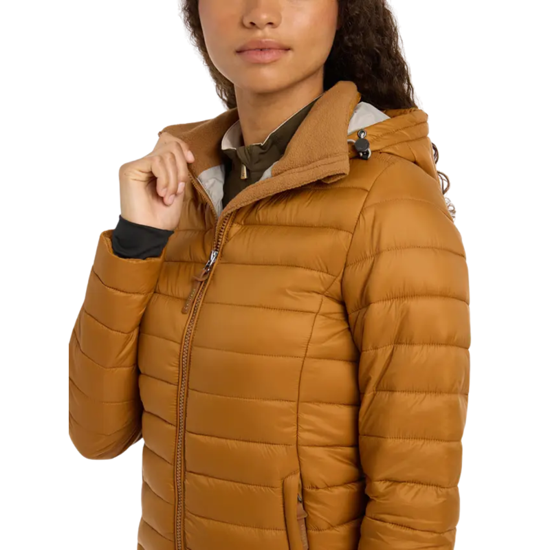 LeMieux Tilly Hooded Puffer Jacket - Ginger-2