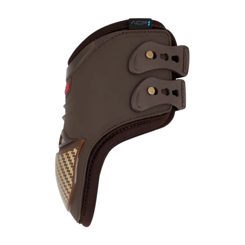 LeMieux EXO Flex Fetlock Boot - Brown/Gold-2