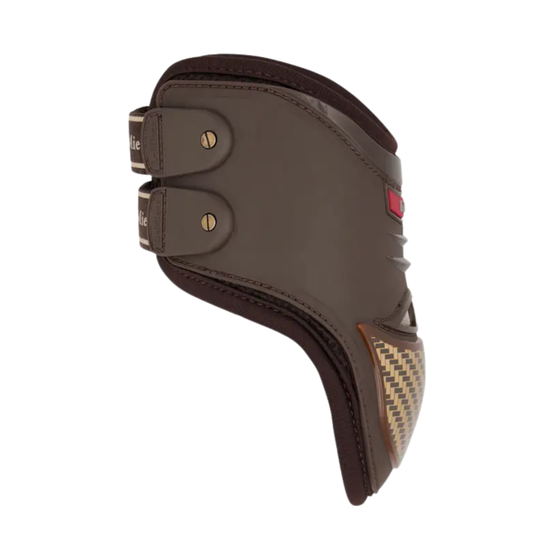 LeMieux EXO Flex Fetlock Boot - Brown/Gold-3