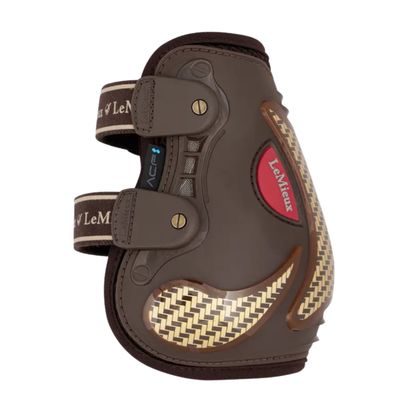 LeMieux EXO Flex Ankle Boot - Brown/Gold-1