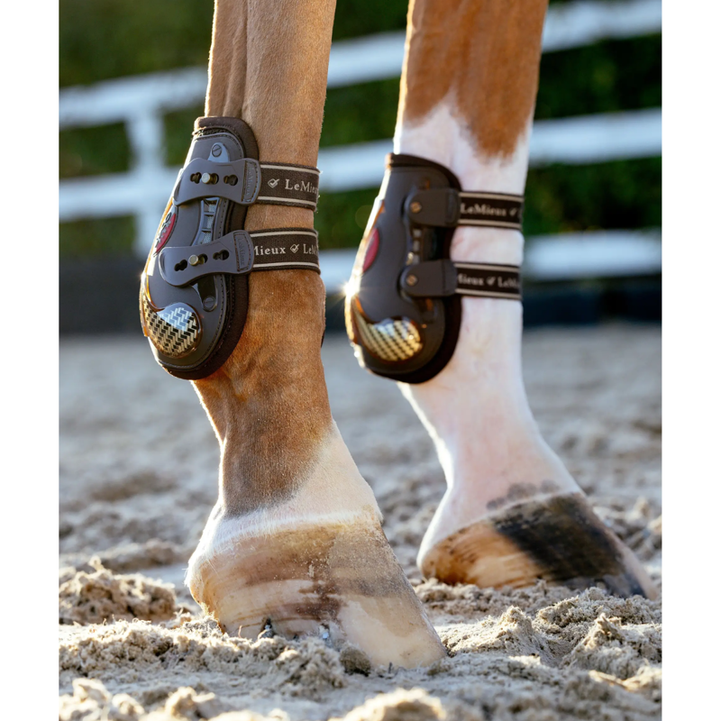 LeMieux EXO Flex Ankle Boot - Brown/Gold-4
