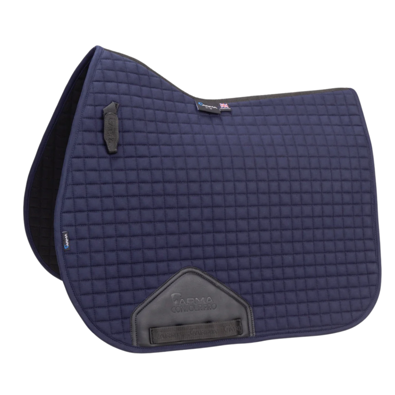 Shires ARMA Deluxe Cotton Saddlecloth - Navy