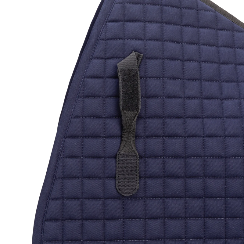 Shires ARMA Deluxe Cotton Saddlecloth - Navy-1