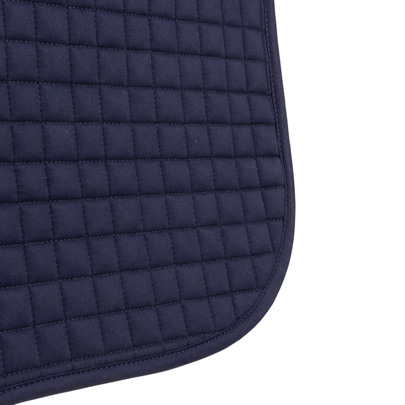 Shires ARMA Deluxe Cotton Saddlecloth - Navy-4