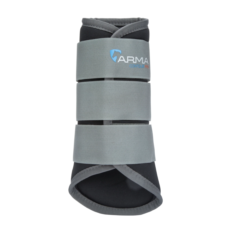 Shires ARMA Contour Pro Brushing Boots - Grey-1
