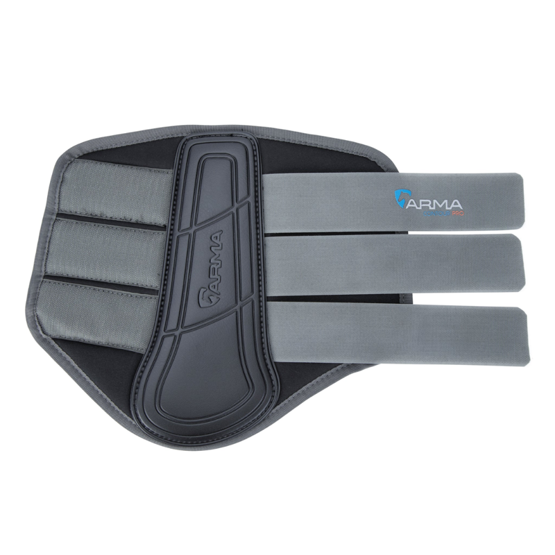 Shires ARMA Contour Pro Brushing Boots - Grey-3