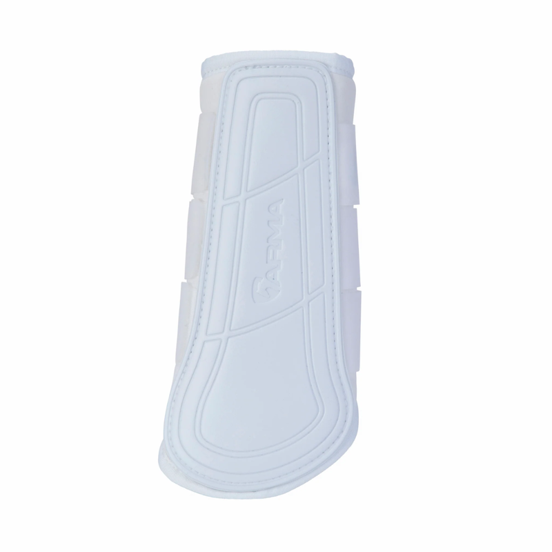 Shires ARMA Contour Pro Brushing Boots - White-2