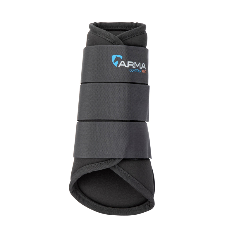 Shires ARMA Contour Pro Brushing Boots - Black-1