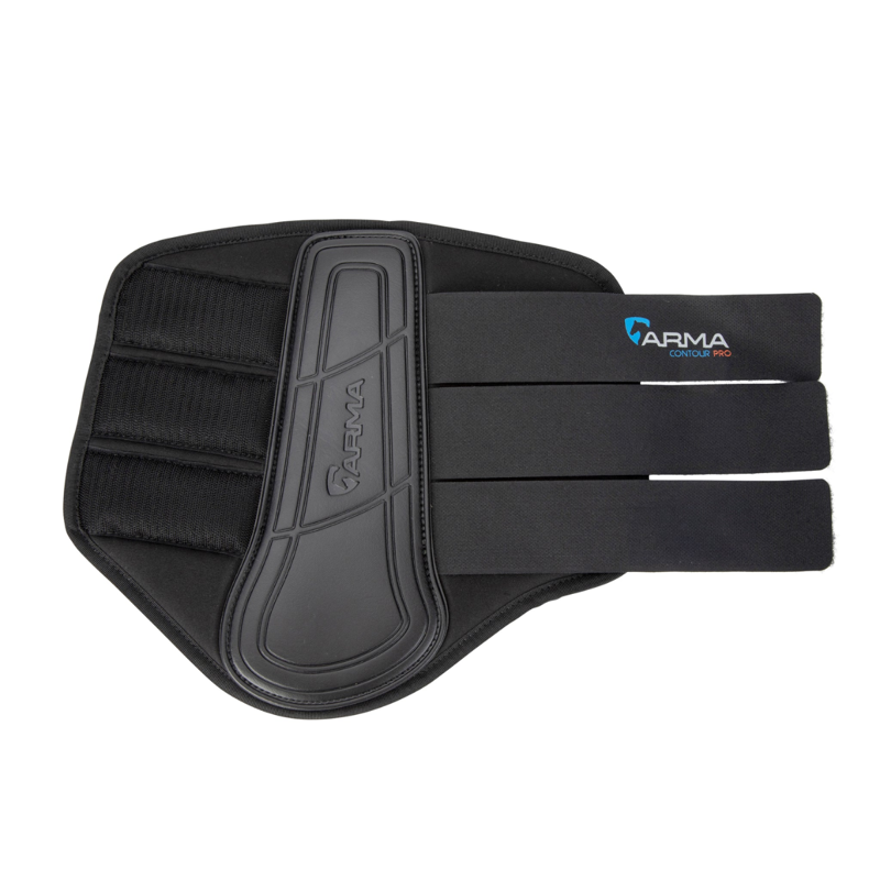 Shires ARMA Contour Pro Brushing Boots - Black-3